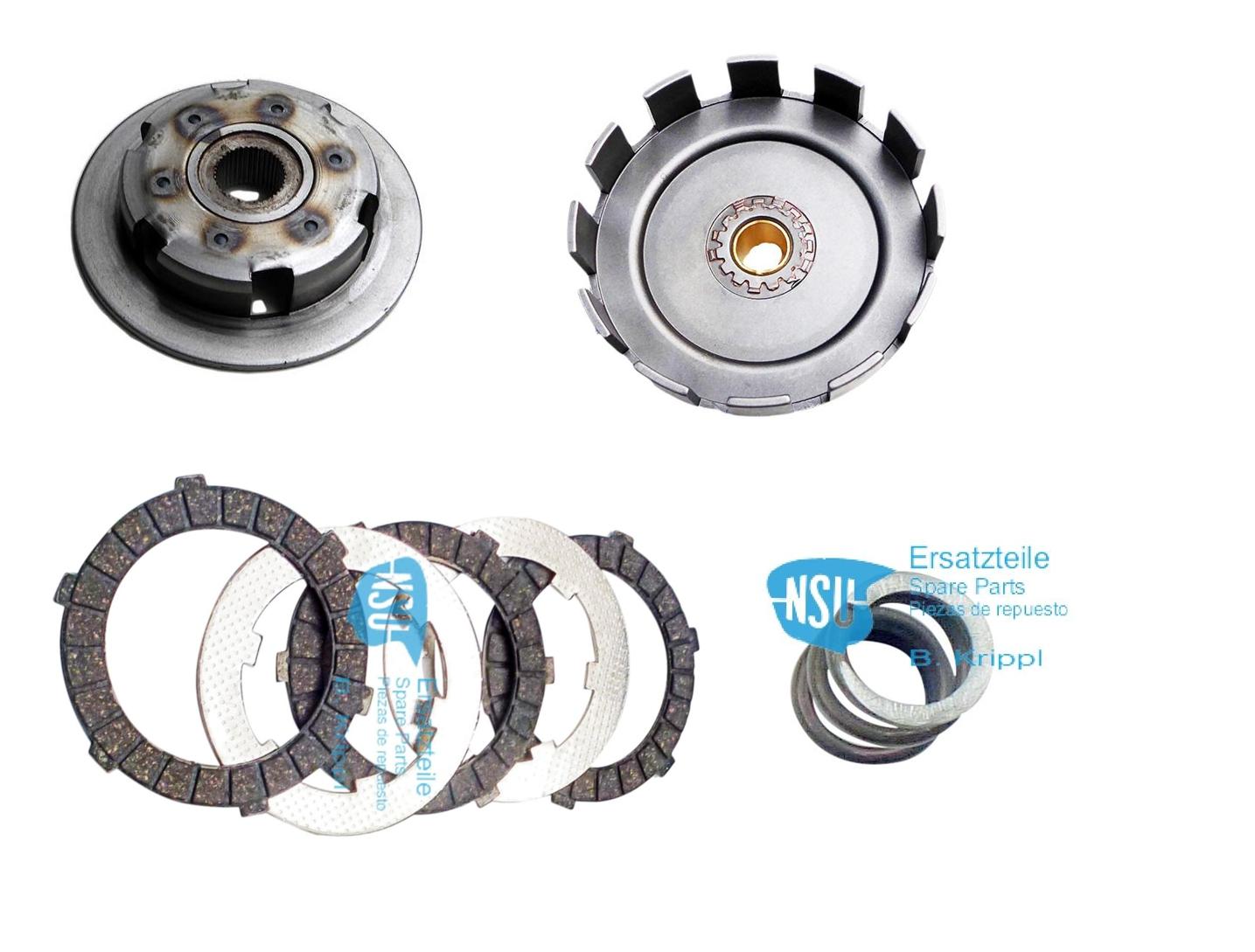 Conversion kit to 5 disc clutch
