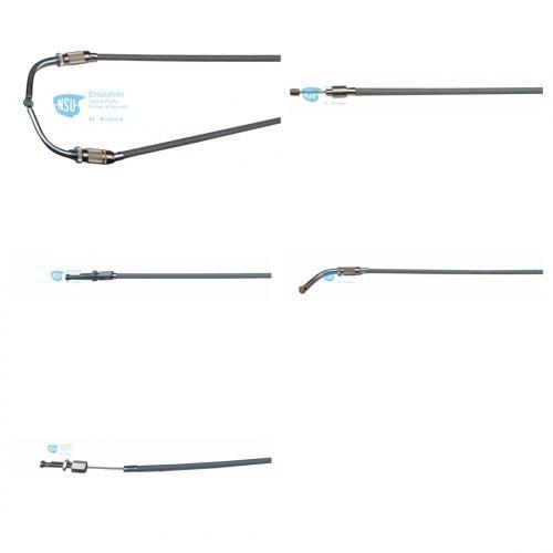 Bowden cable set Quickly N and S from vehicle 651959 3-speed