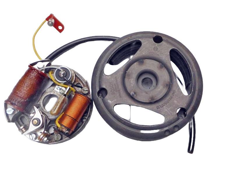 Zündanlage-Lichtmaschine, orig. Bosch- gebraucht, überholt, Quickly N,S,L einbaufertig