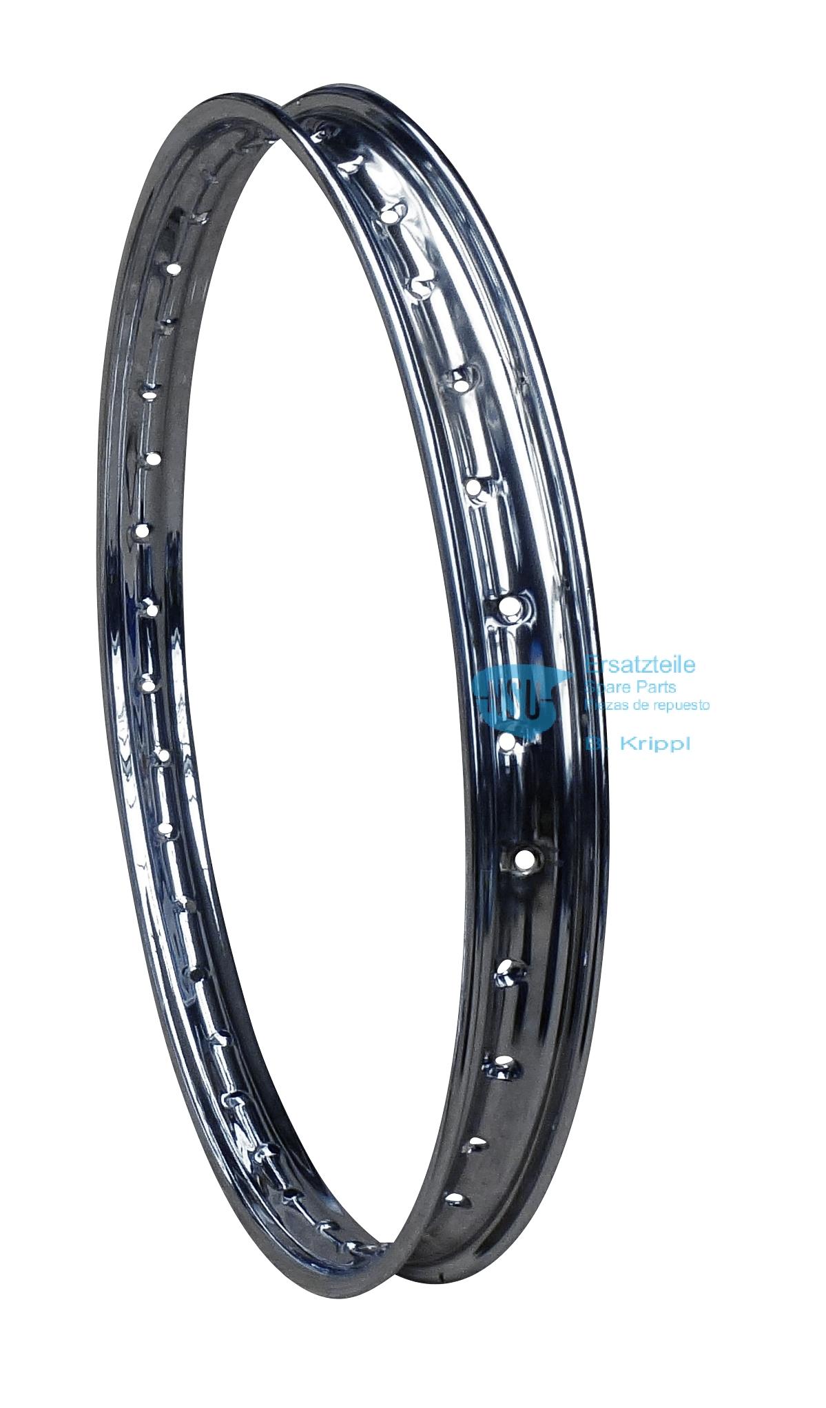 Chrome rim 23 X 2.25, hallmarked Chrome rim 23 X 2.25, hallmarked