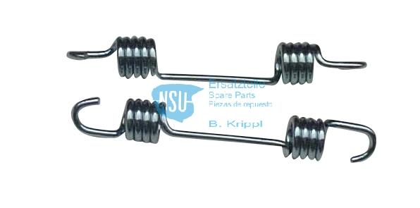 Brake return spring inside 1st version Brake return spring inside 1st version