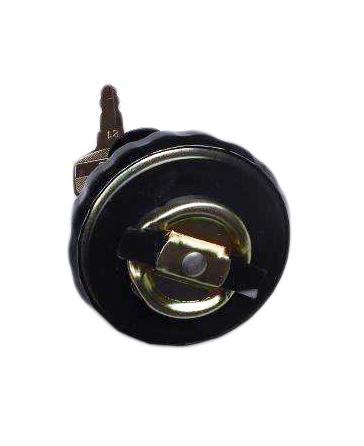 Tank cap, lockable, chrome-plated