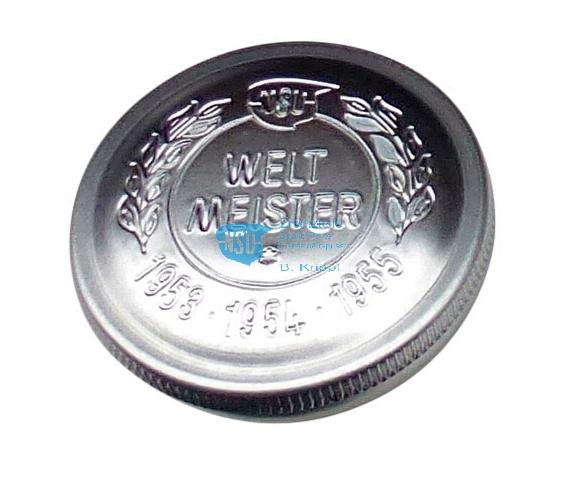 Fuel filler cap, with "World Champion" logo Fuel filler cap, with "World Champion" logo
