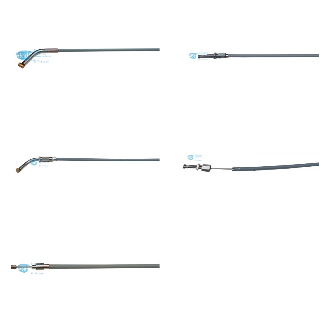 Bowden cable set N,S from F.No. 482755 to F.No.651958 Bowden cable set N,S from F.No. 482755 to F.No.651958