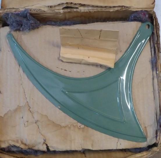 Splash guard corners green, (set of 4)