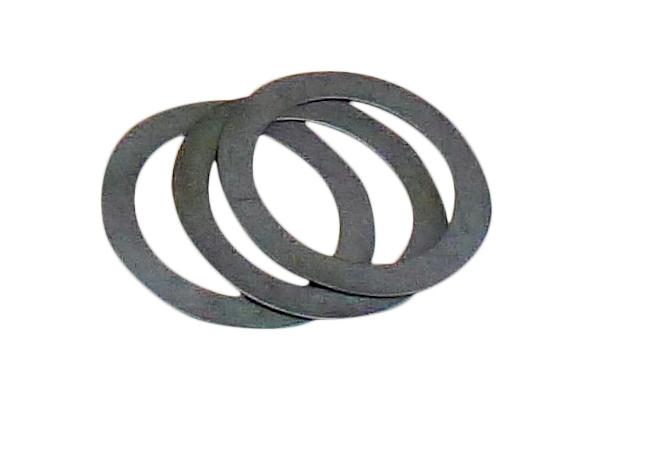 Set of rear hub shims