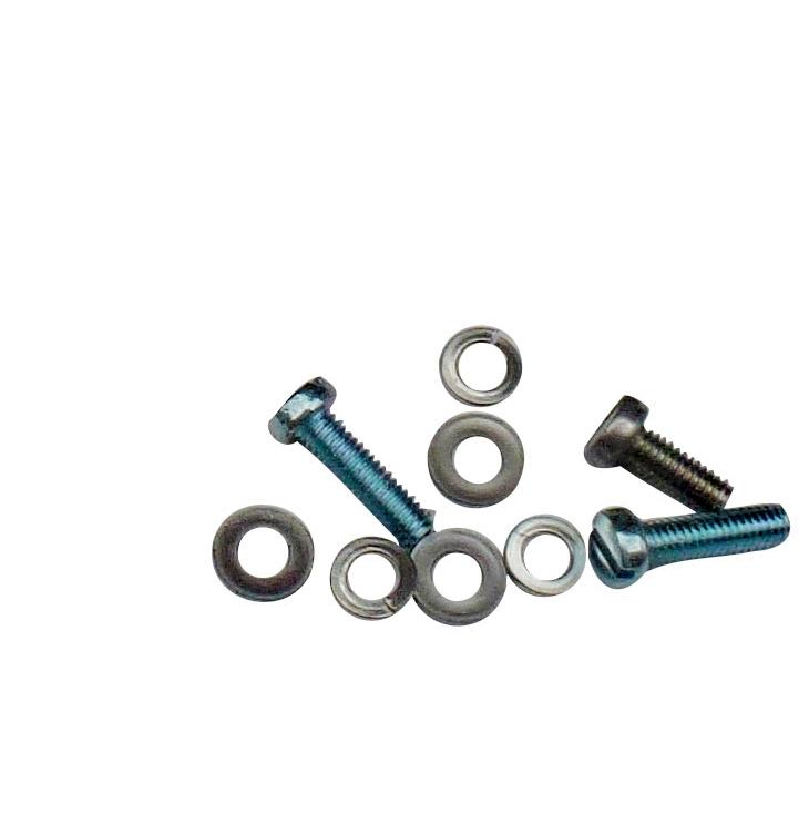 Set of fixing screws for ignition