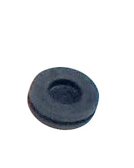 Rubber grommet for speedometer cable on headlight