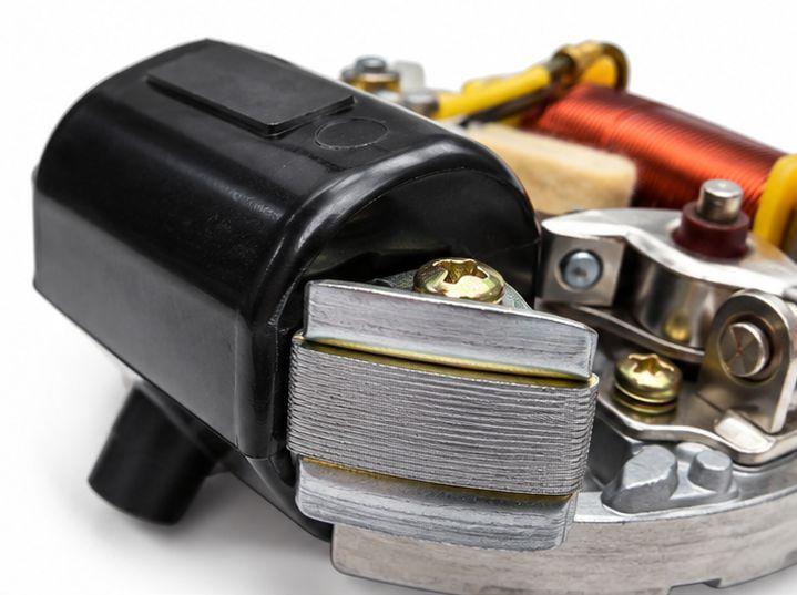 Ignition system alternator, new NSU Quickly, black coil