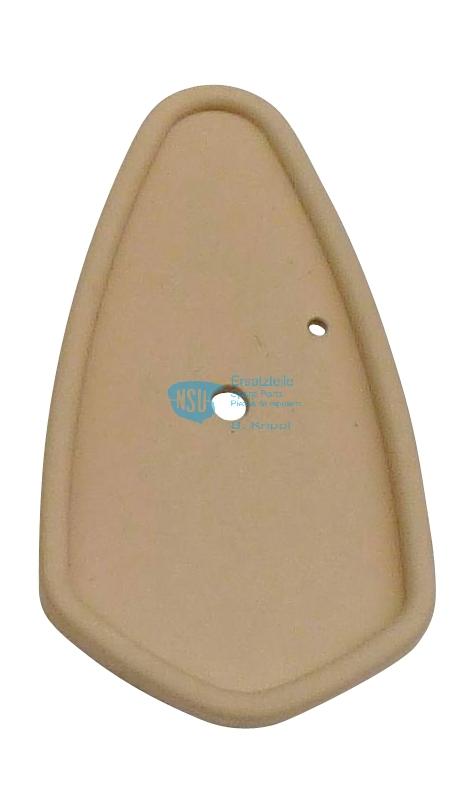 Rücklichtunterlage N+S -creme-