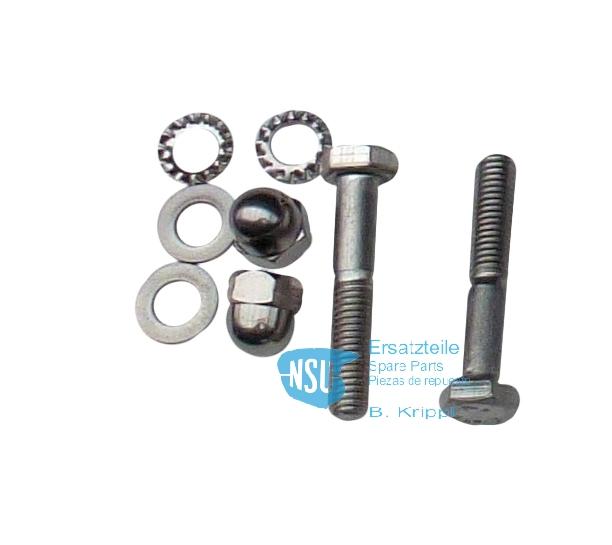 Set of handlebar bolt with cap nut Set of handlebar bolt with cap nut