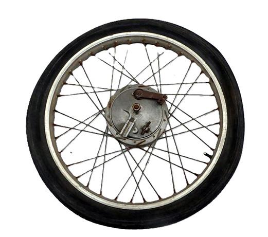 Vorderrad Quickly T, TT, gebraucht mit Alufelge und Bremse