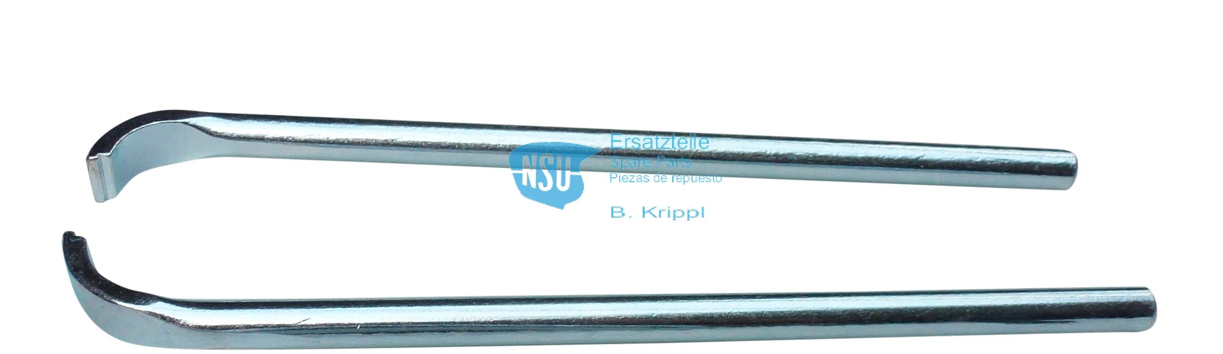 Dismantling lever for clutch cup