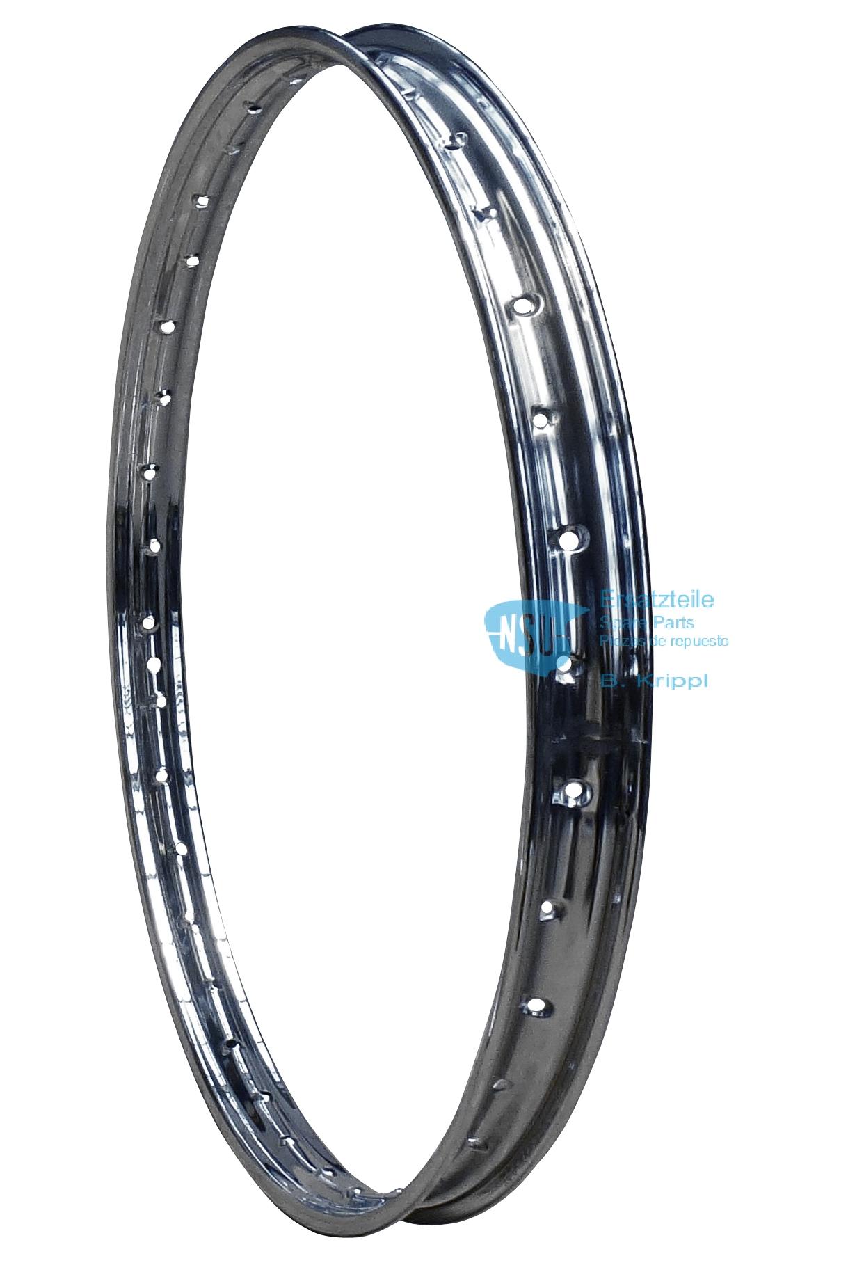Chrome rim 26 X 2.25, hallmarked