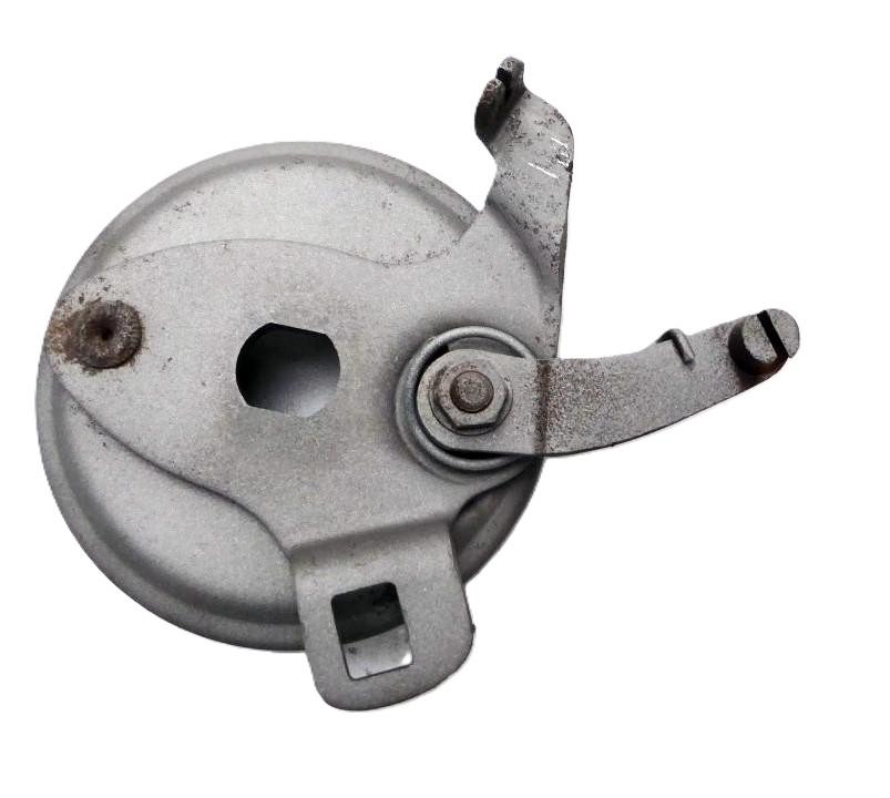 Brake plate front 2nd version, branded