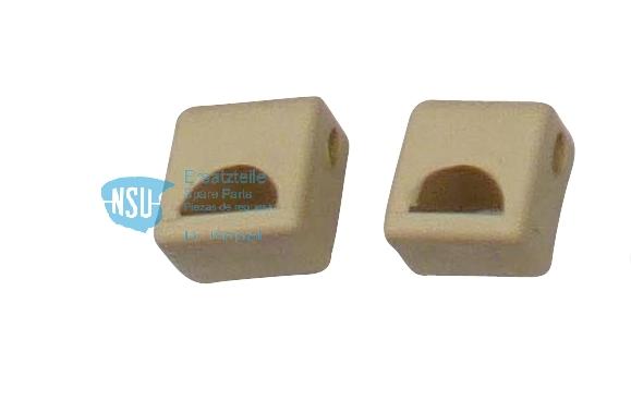 Rubber grommet for handbrake cable + speedo cable, pair