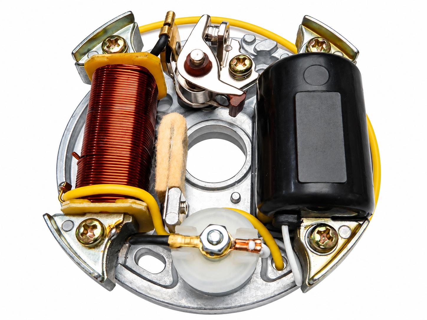 Ignition system alternator, new NSU Quickly, black coil