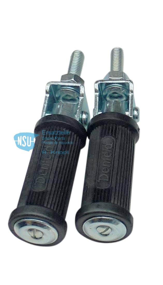 Passenger footrests with screw fastening, original. Denfeld Passenger footrests with screw fastening, original. Denfeld