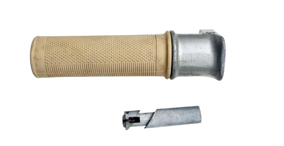 Throttle grip cpl. Quickly L, second-hand