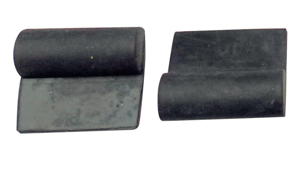 Set of tread rubber for suspension fork, pair
