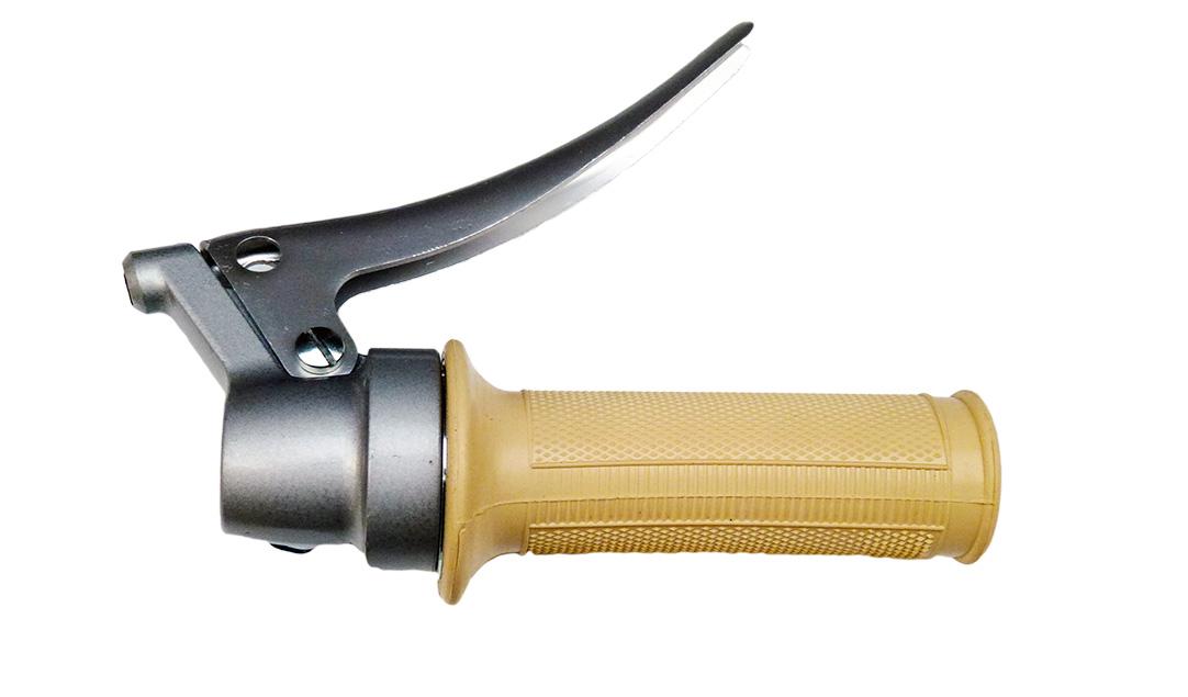 Throttle twist grip cpl. with thread for brake cable Throttle twist grip cpl. with thread for brake cable