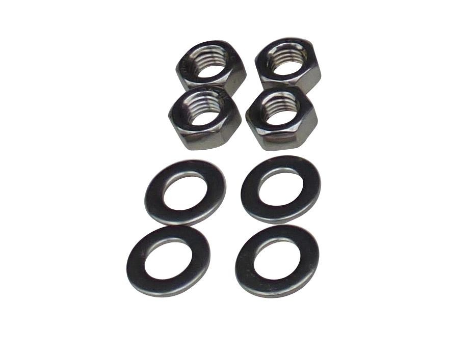Nuts and washers for cylinder head