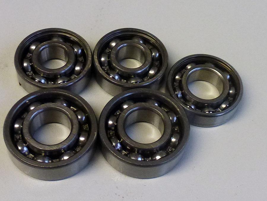 Set of ball bearings 2-speed own brand
