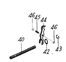 Disc for shift shaft 2-speed