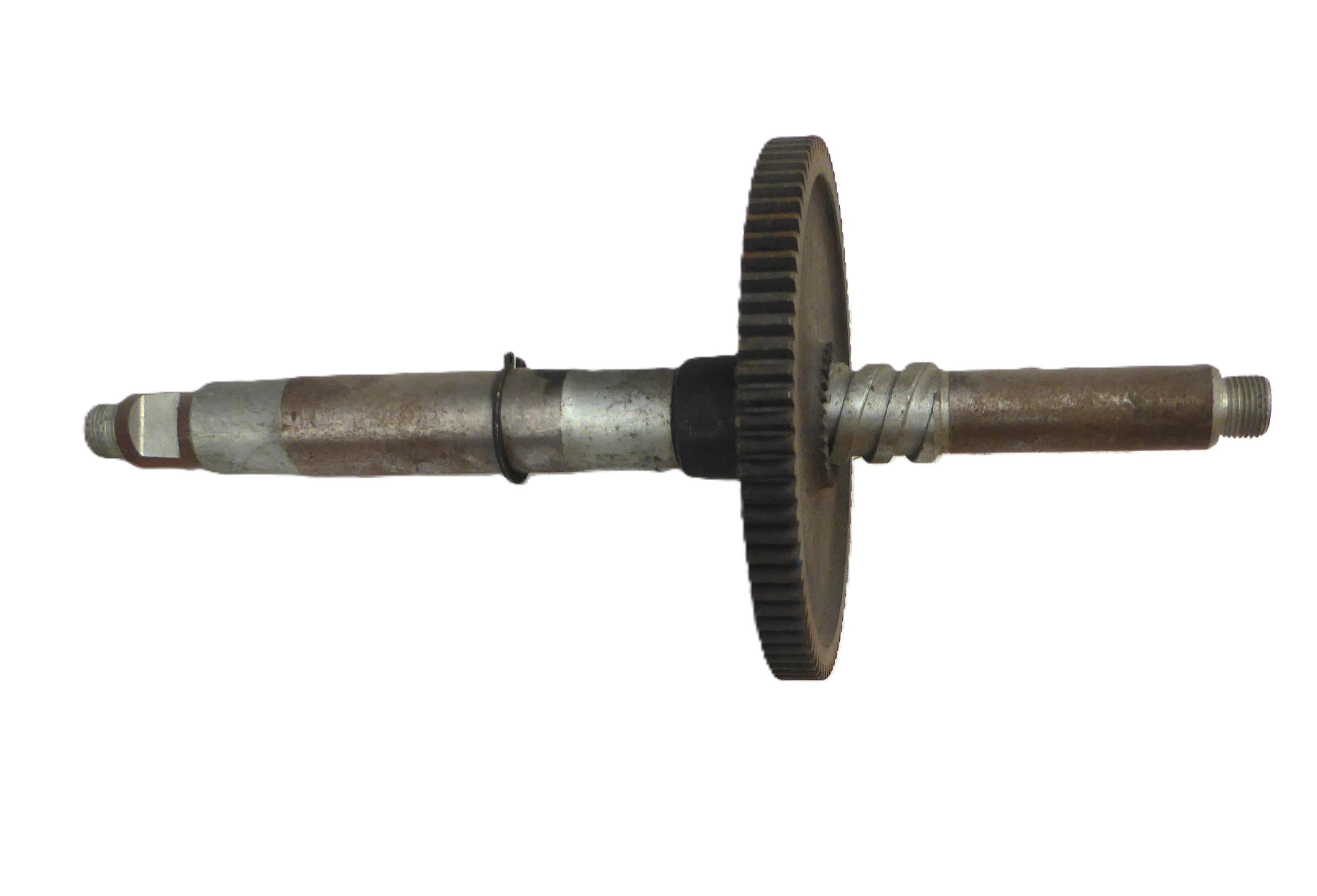 Bottom bracket axle Quickly F with spacer tube, original