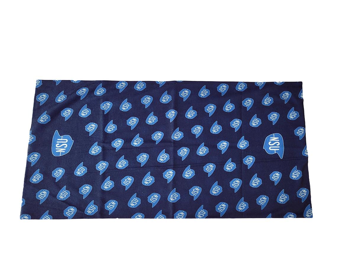 Multifunctional scarf with NSU logo Multifunctional scarf with NSU logo