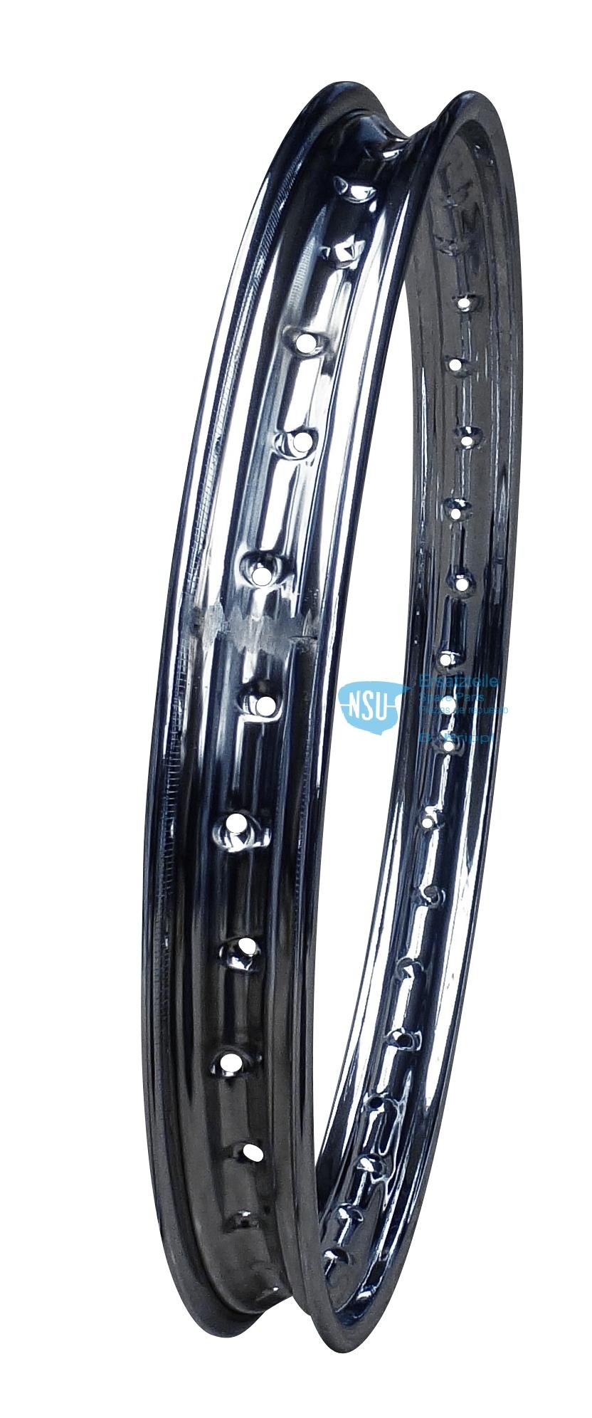 Chrome rim 23 x 2.50, hallmarked Chrome rim 23 x 2.50, hallmarked