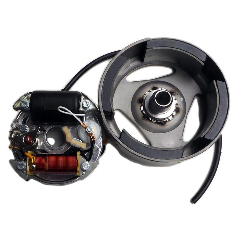 Zündanlage-Lichtmaschine, neu NSU Quickly, schwarze Spule
