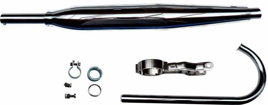 Exhaust system cpl. left Quickly N