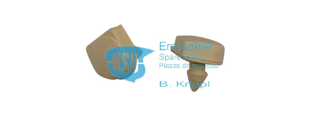 Rubber plug for steering stop, (pair) Rubber plug for steering stop, (pair)