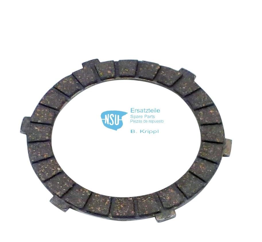 Clutch disc (lining) NSU-Quickly