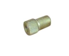 Extension nipple for tubes with bicycle valve Extension nipple for tubes with bicycle valve