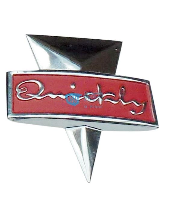 Emblem "Quickly"