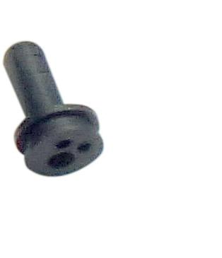 Rubber grommet for ignition and light cable with attachment