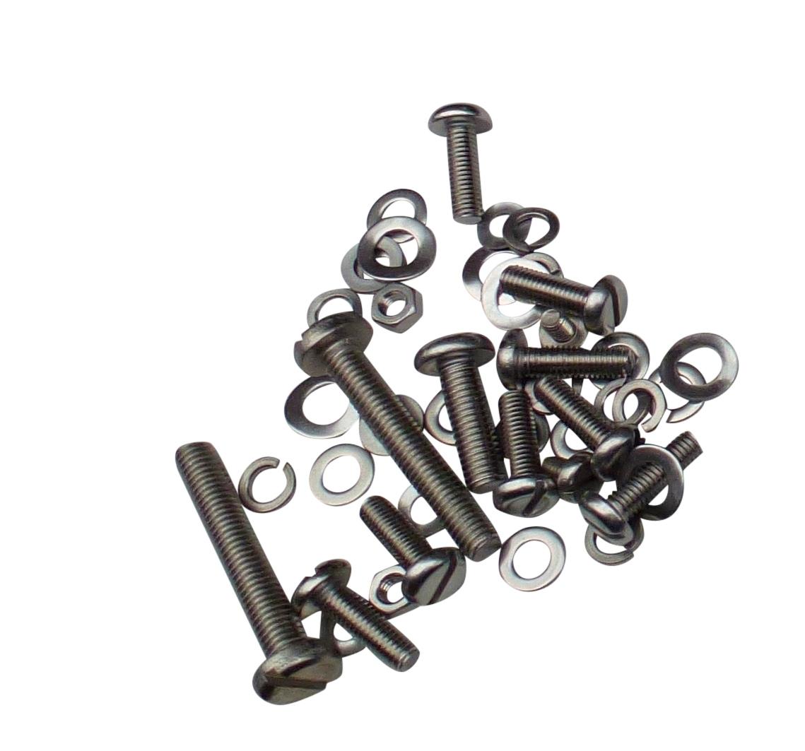 Screw set for air guide plate