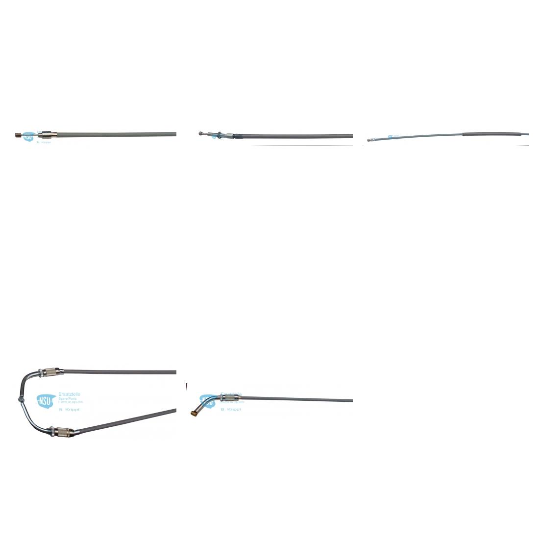 Bowden cable set Quickly F23, S2-23 3-speed Bowden cable set Quickly F23, S2-23 3-speed
