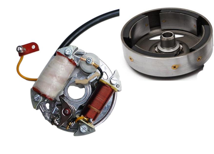 Ignition system alternator, new Quickly N,S,L ready for installation