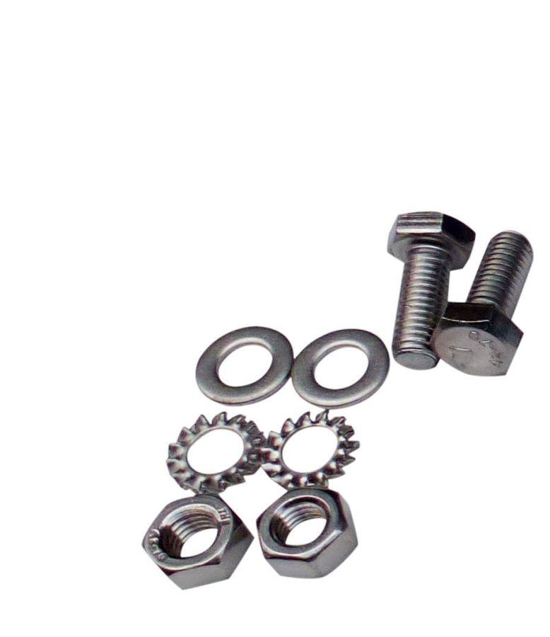 Set of screws for handlebar support, VA, stainless steel Set of screws for handlebar support, VA, stainless steel