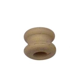 Rubber grommet, round, cream