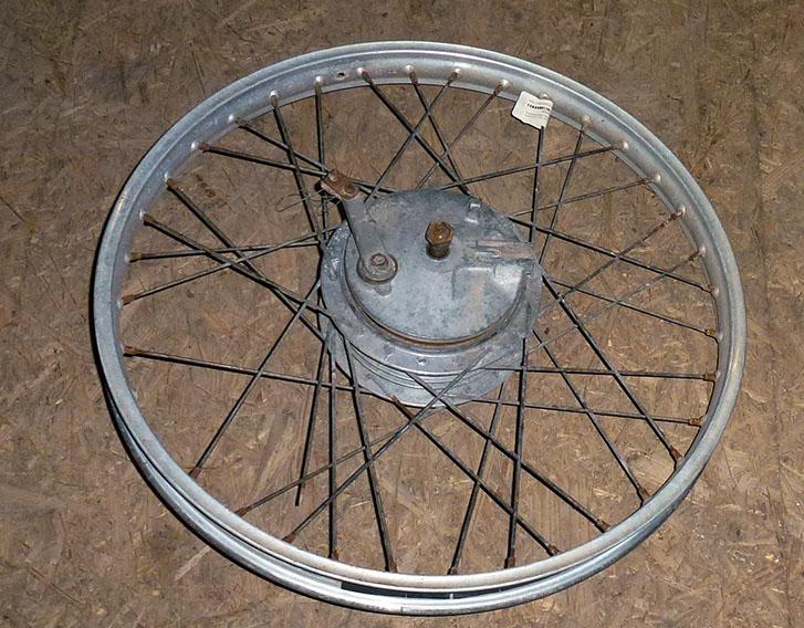 Front wheel Quickly T, TT, used with aluminium rim and brake
