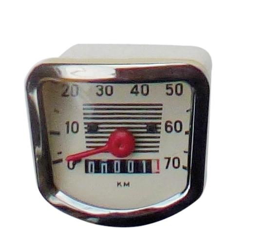 Speedometer (for installation in the headlight)