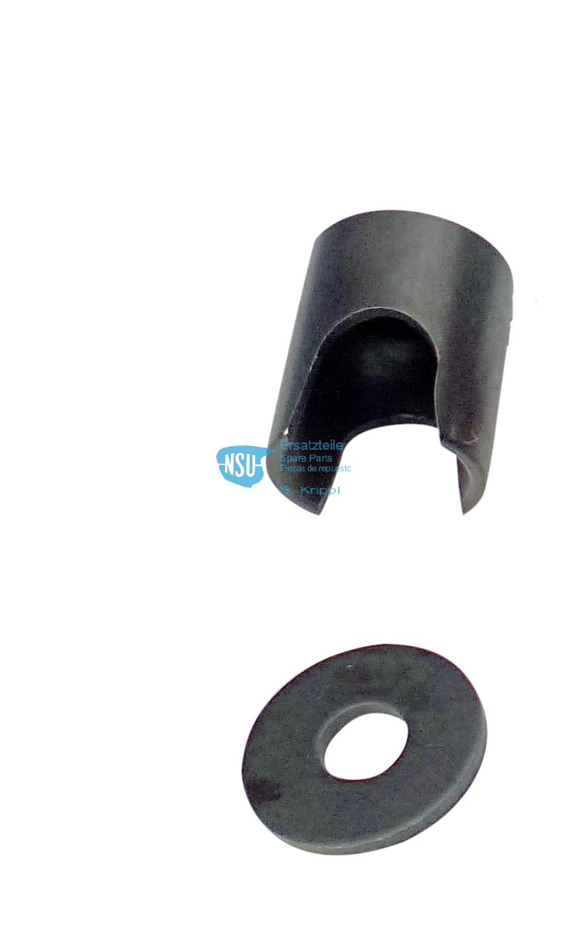 Assembly tool for clutch basket inside