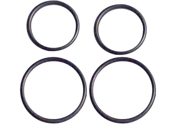 Driver sealing rings: Set with 2x outside and 2x inside