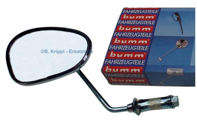 Spiegel mit Lenkerinnenbefestigung - linke Seite